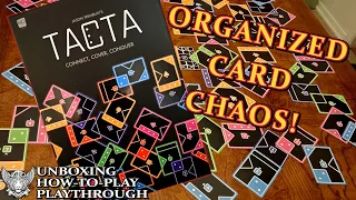 TACTA Unboxing, How to Play, and Full 2‑Player Playthrough