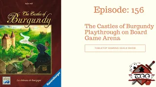The Castles of Burgundy Playthrough on Board Game Arena