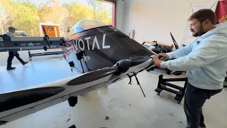 Pivotal eVTOL Is Here! Full Assembly Process From Trailer To Electric Flight