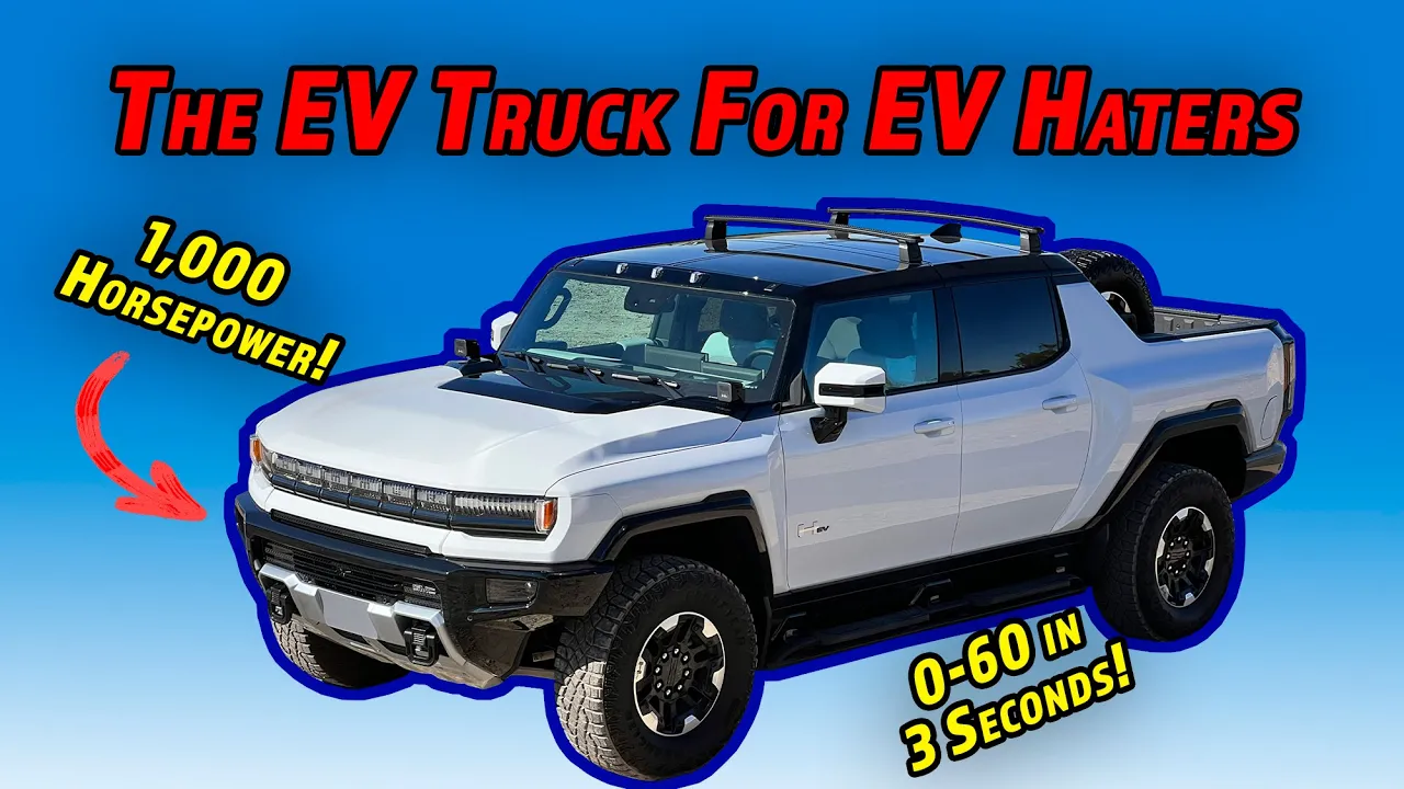 The New Hummer Is As Insane As The First, Only This Time It's Electric | 2022 GMC Hummer SUT