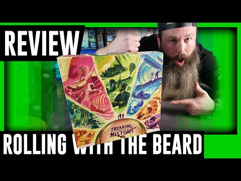 Trekking Through History Board Game Review. Napoleon was average height and this game is Beautiful!