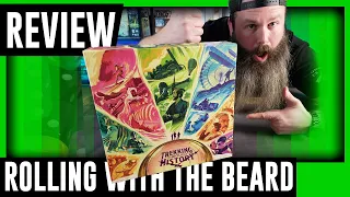 Trekking Through History Board Game Review. Napoleon was average height and this game is Beautiful!