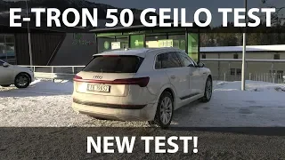 Audi e-tron 50 Geilo test