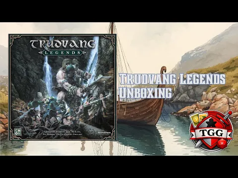 Trudvang Legends Board Game Unboxing | Massive Components & First Look