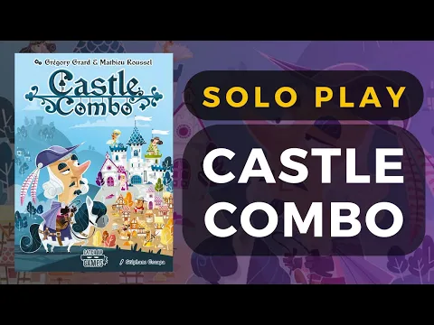 Castle Combo - Solo Playthrough (my simple solo variant) | DaniCha