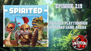 Spirited Board Game Playthrough on Board Game Arena | Co-op Spirit World Fun!