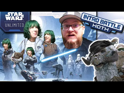 Star Wars Unlimited Intro Battle Hoth Gameplay