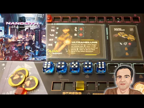 Nanolith - ein Mix aus Gloomhaven & Exit? Prototyp des Brettspiels im Test (Kickstarter)