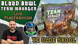 Blood Bowl Team Manager - Live Playthrough