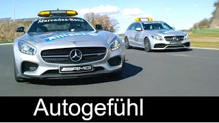 Mercedes-AMG GT Safety Car 2015 Formula 1 & Mercedes C63 AMG Medical Car - Autogefühl