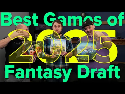 Best Board Games of 2025 Fantasy Draft
