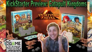 Catapult Kingdoms Kickstarter Preview by Game Vine
