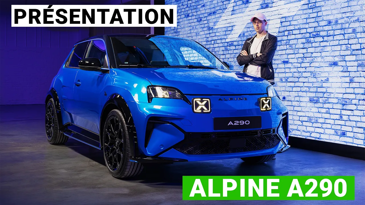 Alpine A290 : la R5 électrique devient une sportive de 220 ch !