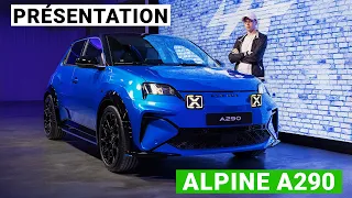 Alpine A290 : la R5 électrique devient une sportive de 220 ch !