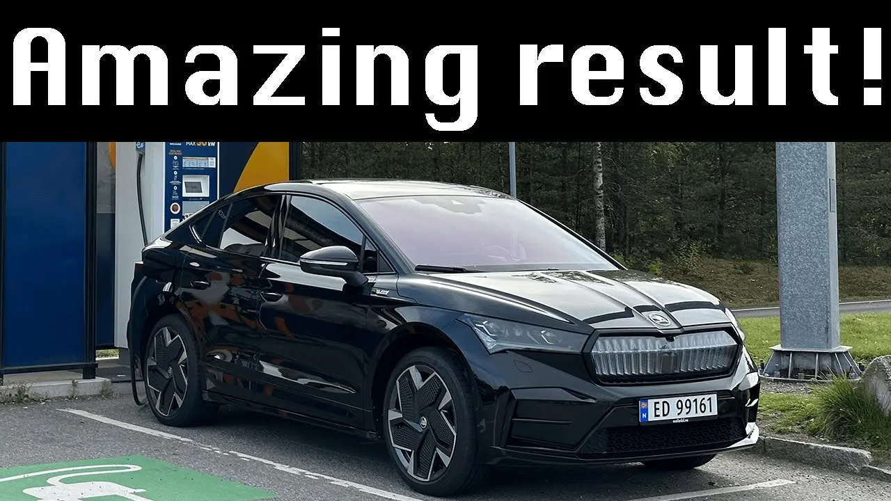Skoda Enyaq Coupe vRS | Motorway Range Test