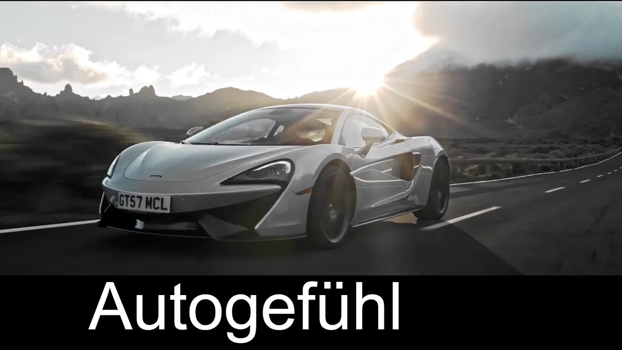 McLaren 570GT B-Roll Exterior/Interior/Driving Preview Footage - Autogefühl