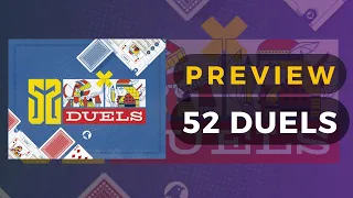 [Kickstarter Preview] 52 Duels (A 52 Realms Game) Solo Gameplay Overview | DaniCha