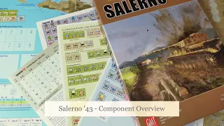 Salerno '43 (GMT Games) - Component Overview - Diagonal Move