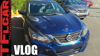 2016 Nissan Altima First Drive VLOG: Nathan & Roman try to Play Nice with a CVT
