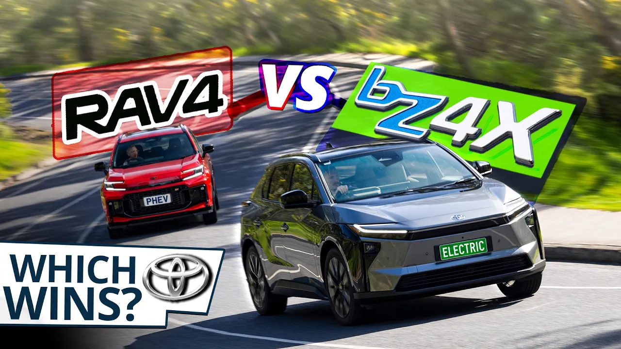 Are Aussies Buying the WRONG Toyota? Toyota bZ4X vs RAV4 PHEV GR Sport