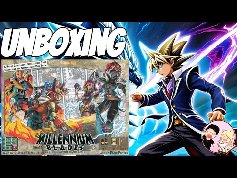 Unboxing Millennium Blades | Level 99 Games