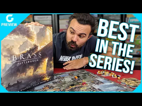 Brass: Pittsburgh | Gamefound Preview | Board Game Preview
