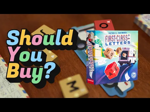 The BEST Word Game Ever? | Before You Buy First Class Letters