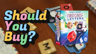 The BEST Word Game Ever? | Before You Buy First Class Letters
