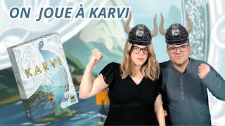 { Règles Et Partie } ON JOUE À KARVI | Jeu De Société | Hans im gluck