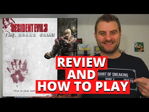 Resident Evil 3 The Board Game Review And How To Play