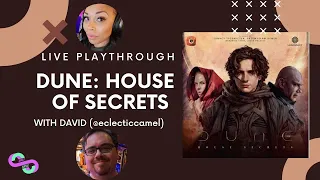 Dune: House of Secrets Live Playthrough with Mandi and David! - Salt and Sass Games