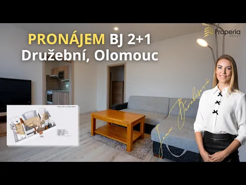 Pronájem příjemného bytu 2+1, 45 m², ul. Družební, Olomouc - Nové Sady - youtube