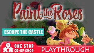 Paint the Roses | Escape the Castle: Mad Hatter | One Stop Co-op Shop Streamed