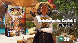 As Ruínas Perdidas de Arnak: A Expedição Perdida - Capítulo 3 (Modo Campanha - Gameplay)