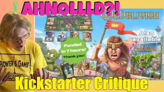 GOLDblivion - Kickstarter Critique Review