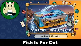 MTG AETHERDRIFT ️ Complete Play Booster Display Unboxing (No Commentary ASMR)