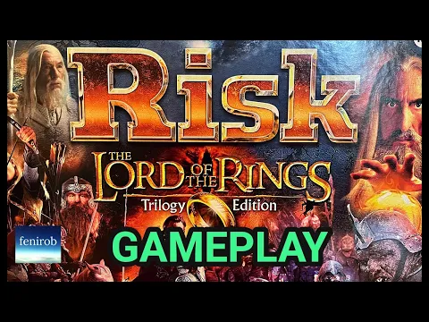 Risk: Lord Of The Rings (Trilogy Edition) | Board Game | One Full Game Turn