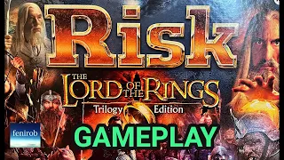 Risk: Lord Of The Rings (Trilogy Edition) | Board Game | One Full Game Turn