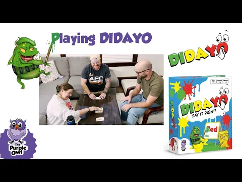 DiDaYo is a hilarious, quick-fire card game where sharp eyes and quick reactions win the day