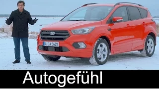 Ford Kuga/Escape ST & Vignale Facelift FULL REVIEW test driven new neu 2018/2017 - Autogefühl