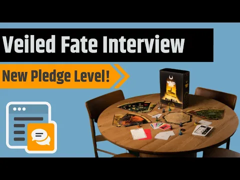 Veiled Fate Interview - Favorite Games, New Pledge Levels, Quality and More