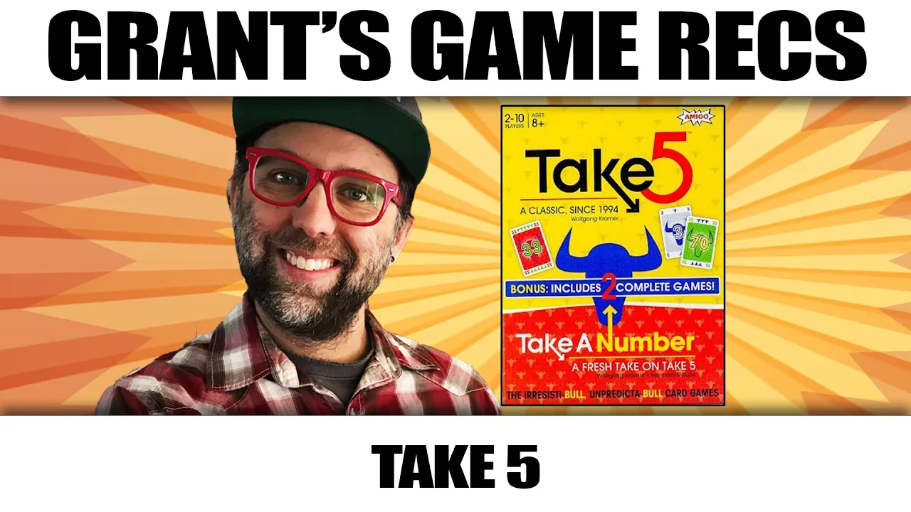 Take 5 & Take A Number - Two Games in One Box!