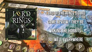 Lord of the Rings (20th Anniversary) Board Game Review 