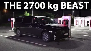 Maxus Mifa 9 acceleration, braking and noise test