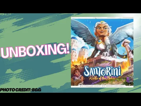 Santorini Riddle of the Sphinx: Unboxing