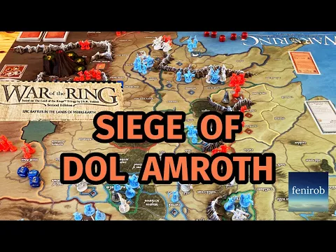 War Of The Ring Board Game | The Siege of Dol Amroth