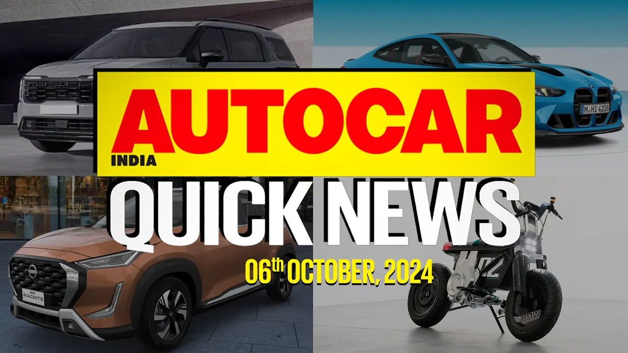 New Kia Carnival, EV9 and Nissan Magnite facelift launched, BMW CE 02 and more |News | Autocar India