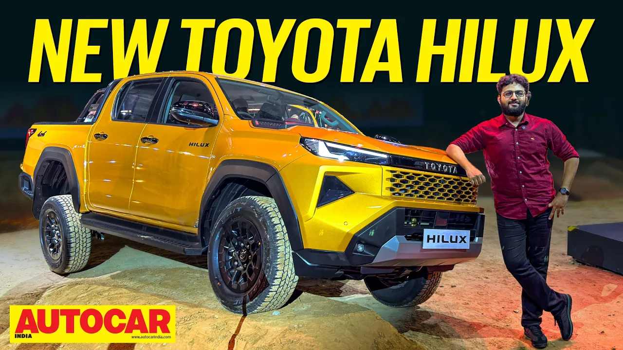 New Toyota Hilux - Born tough pick-up in a new avatar | First Look | Autocar India