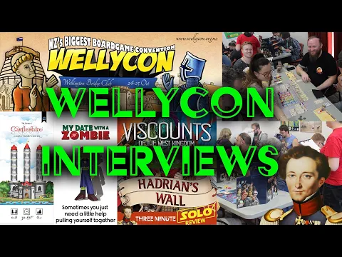 Wellycon Interviews - Garphill games sneak peaks and more