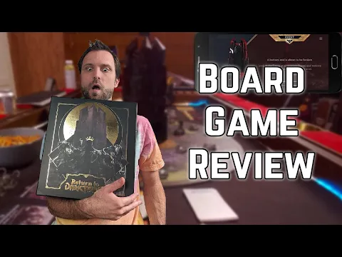 Board Game Review - Return to Dark Tower SOLO - First Play Thoughts